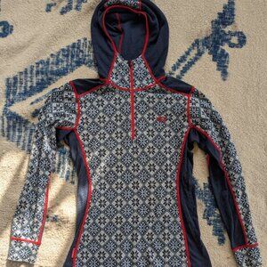 Kari Traa Rose Baselayer Hoodie 100% Merino Wool